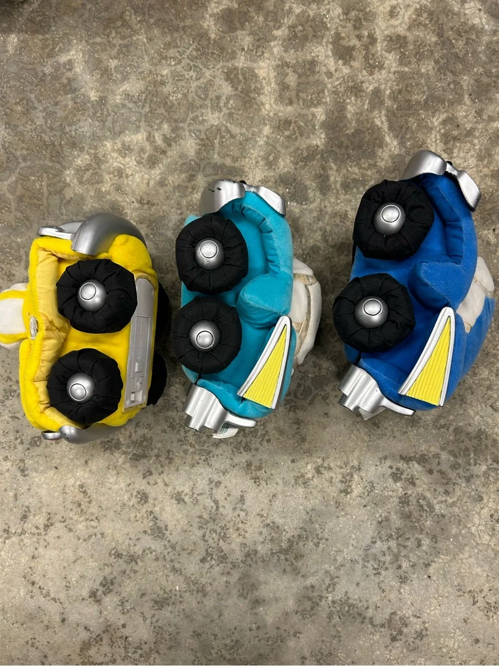 Trendmaster My 1st Chevy Set of 3 Plush animated plush cars Vintage 1995-1996
